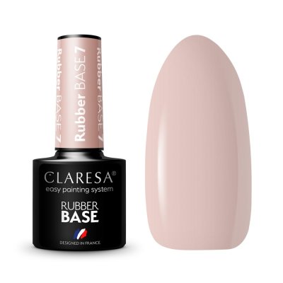 Gél lak CLARESA® RUBBER Base 07, 5g