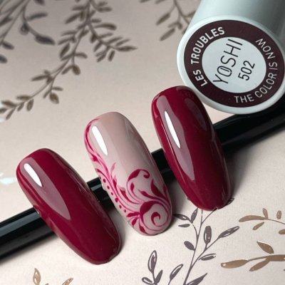 Gél lak YOSHI The Color is Now - Les Troubles 502, 6ml