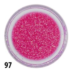 Glitterový prášek - růžový - 97