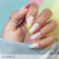 Gél lakk CLARESA® TOP NO WIPE GLITTER Silver, 5g