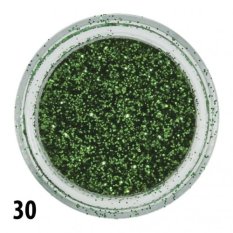 Csillámpor - zöld - 30