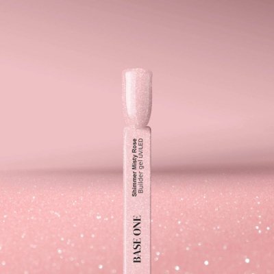 Silcare Base One UV Gel Shimmer Misty ROSE, 15g