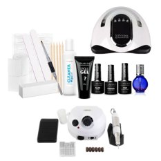 Polygél sada Claresa s profi brúskou