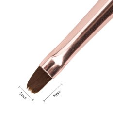 Obojstranný štetec na gél č.4 a zdobenie 9mm - leopardí vzor