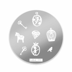 Doštička na pečiatkovanie - kľúče, diamant - hehe 009