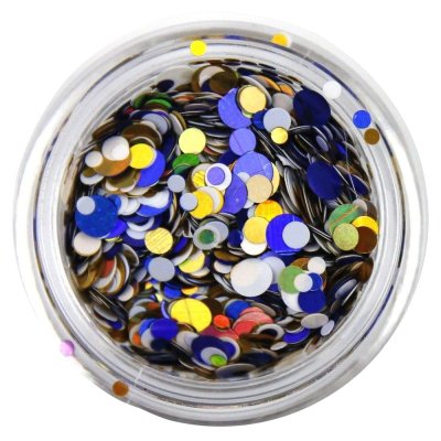 Kolečka na nehty mix Confetti 13