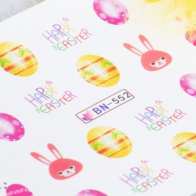 Vodolepky na nechty Happy Easter BN-552