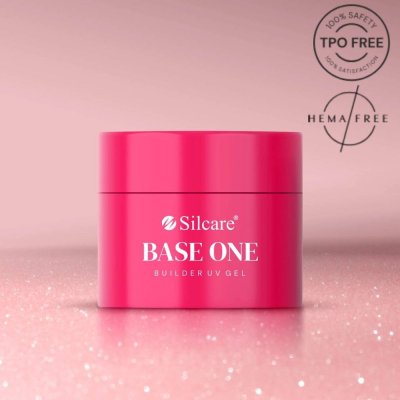 Silcare Base One UV Gel Shimmer Misty ROSE, 15g