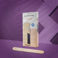Staleks Expert BASE Drevená rovná základňa pre jednorazové pilníky 50ks, WBE-20