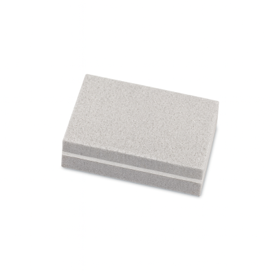 Mini buffer rovný gray 100/180