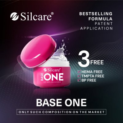 Silcare Base One UV Gel Dark French PINK, 50g