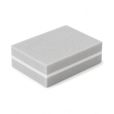 Mini buffer rovný gray 100/180