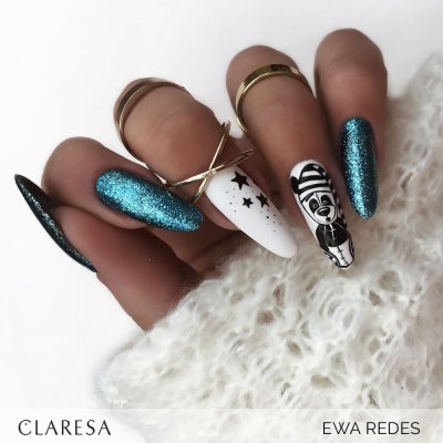 Gel lak CLARESA® FULL GLITTER 7, 5g