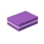 Mini buffer rovný purple 100/180