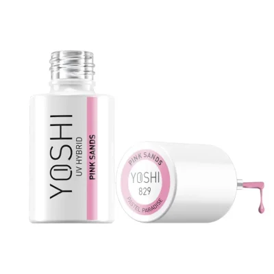 Gél lak YOSHI Pastel Paradise - Pink Sands 829, 6ml