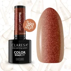 Gél lak CLARESA® ILUSION GOLD, 5g