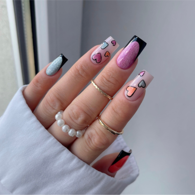 Gél lak YOSHI Heartcore - Pulsefire 197, 6ml