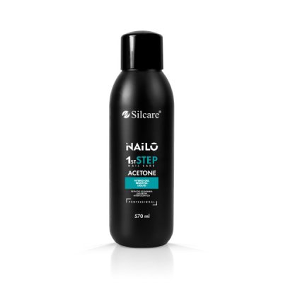 Silcare Nailo kosmetický aceton, 570 ml