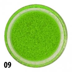 Glitrový prach - zelený - 09
