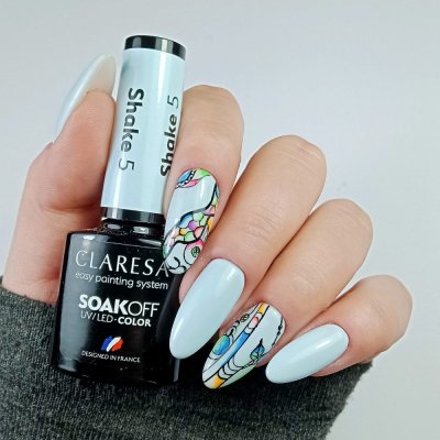 Gél lak CLARESA® SHAKE 05, 5g