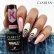Claresa Kiss Me 1, White 1000, Paint gel Black