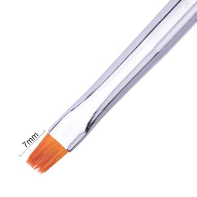 MollyLac Pro Gel Rainbow štetec na gél rovný veľkosť 6 č.2