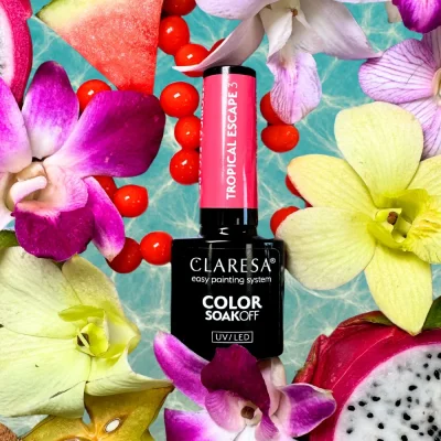 Gél lak CLARESA® TROPICAL ESCAPE 3, 5g