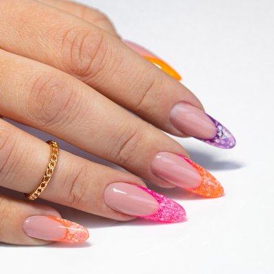 MollyLac Candy Nails UV/LED Gel Light Candy Orange, 5g