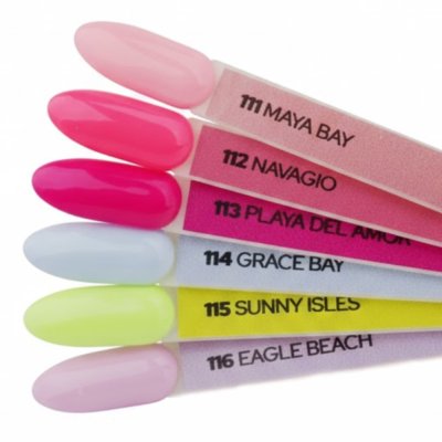 Gél lak YOSHI Summer Vibes - Sunny Isles 115, 6ml