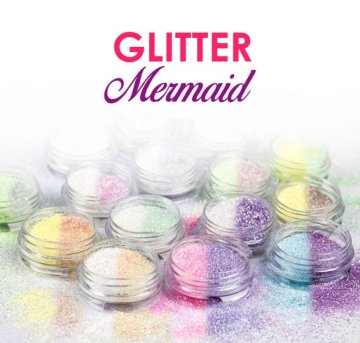 Spôsob použitia - ozdoby na nechty Glitter Mermaid