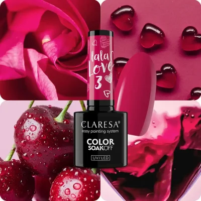 Gel lak CLARESA® La La Love 3, 5g