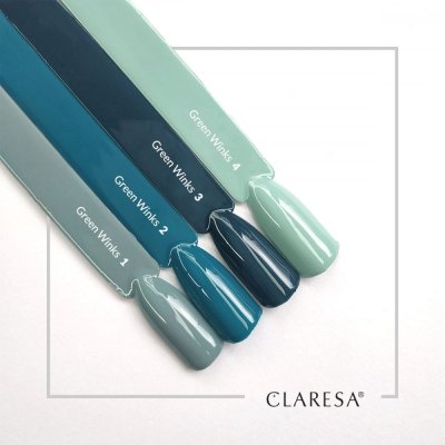 Gél lakk CLARESA® GREEN WINKS 4, 5g