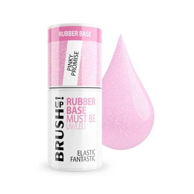 BRUSH UP! Rubber Base Must Be: Elastic Fantastic - Pinky Promise, 5g