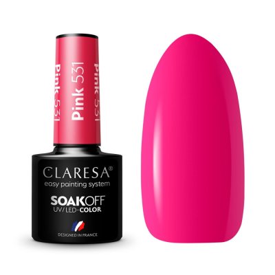 Gel lak CLARESA® PINK 531, 5g