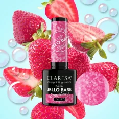 Gél lak CLARESA® Bubble Jello Base Strawberry, 5g