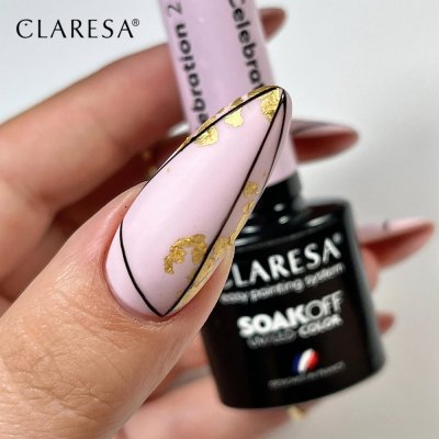 Gél lak CLARESA® CELEBRATION 2 (polopriehľadný), 5g