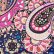 Retro Paisley transzferfólia 100cm - 13