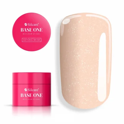 Silcare Base One UV Gel Shimmer NATURAL BEIGE, 15g