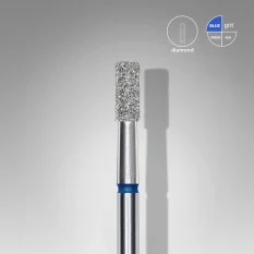 Diamantová fréza STALEKS Expert Cylinder - modrá, FA20B025/6 (2,5mm/6mm)