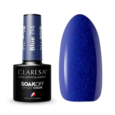 CLARESA® BLUE 714 gél lakk, 5g