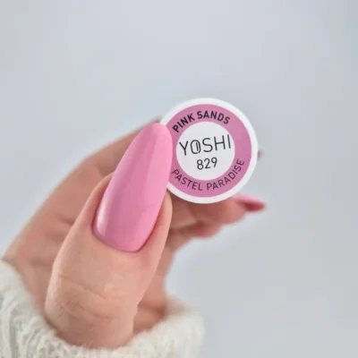 Gél lak YOSHI Pastel Paradise - Pink Sands 829, 6ml
