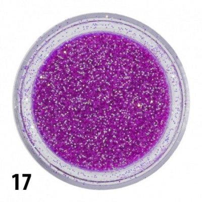Glitrový prach - fialovo ružový - 17