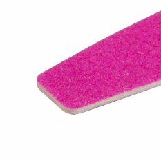 Pilník na nehty Slim neon pink loďka - 100/100 bio dřevěný