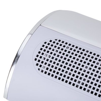 Odsávačka prachu s trojitým ventilátorem 858-5 bílá 40W