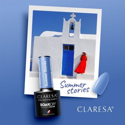 Gél lak CLARESA® Summer Stories 1, 5g