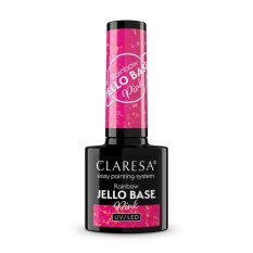 Gél lak CLARESA® Rainbow Jello Base Pink