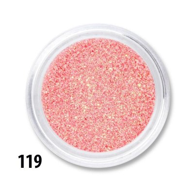 Glitrový prach - svetlo ružový - 119