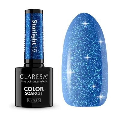 Gél lak CLARESA® Starlight 19, 5g