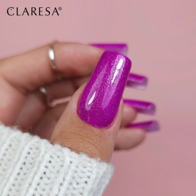 Gél lakk CLARESA® Funky Disco 5 - Violet Vinyl