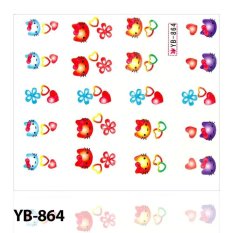 Vodoznaky na nehty YB-864